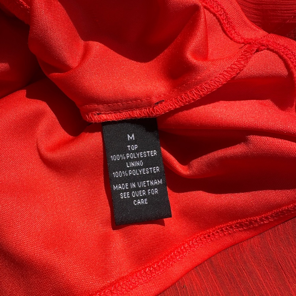 Vibrant Ladies Ruffle Top - Picture 5 of 6